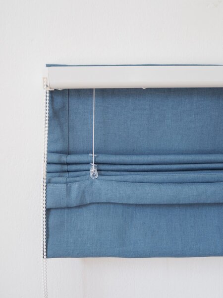 Rimska zavesa šir. 160 cm Heavy Linen 10 barv