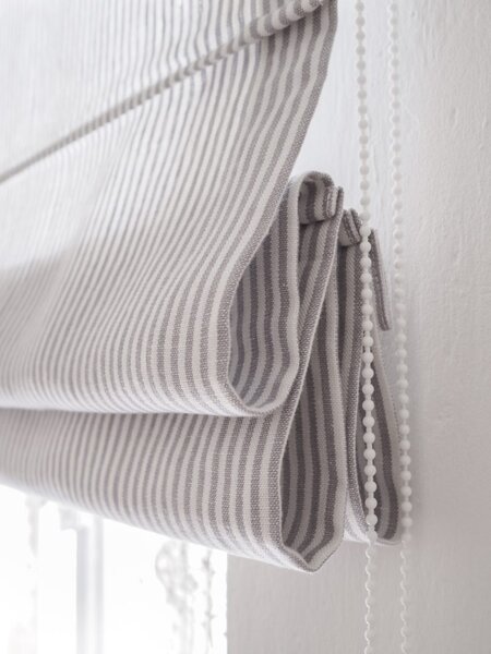 Rimska zavesa šir. 140 cm Heavy Stripes Linen