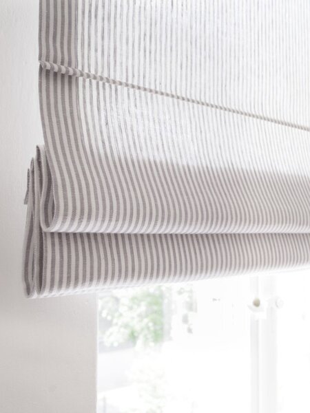 Rimska zavesa šir. 140 cm Heavy Stripes Linen