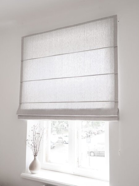 Rimska zavesa šir. 140 cm Heavy Stripes Linen