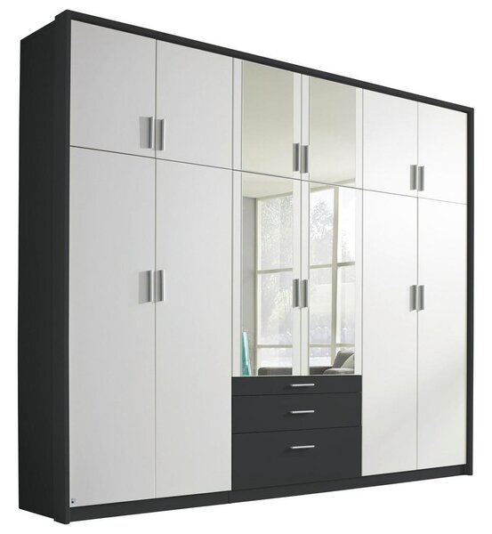 Modern Living Omara S Klasičnimi Vrati Hildesheim, Bela, Siva
