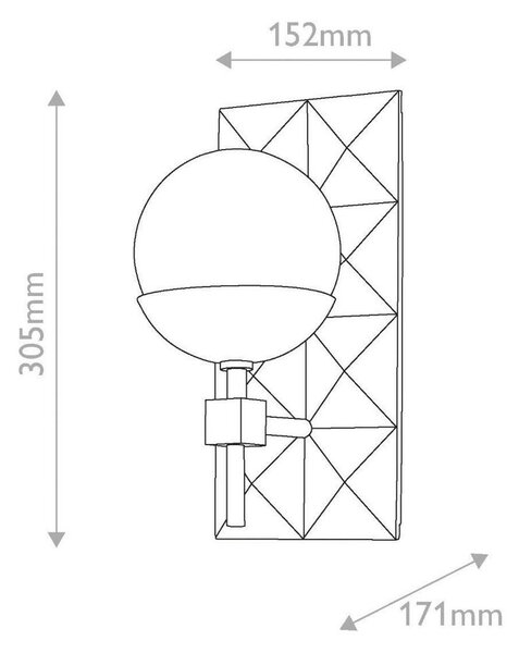 STENSKA SVETILKA Deco 25 W 220-240 V E14