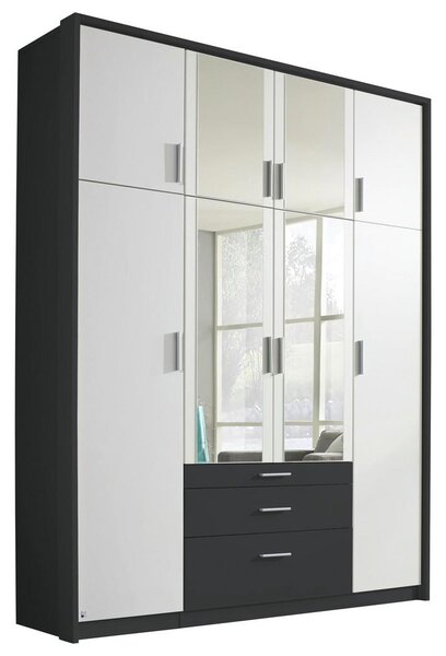 Modern Living Omara S Klasičnimi Vrati Hildesheim, Bela, Siva