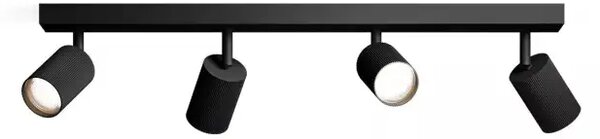 WYATT PHILIPS LED reflektor SPOT 4XGU10 crni 8721103143457