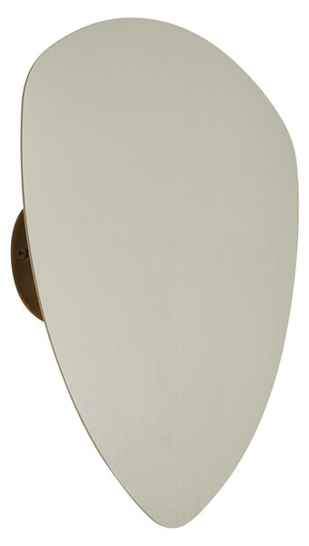 Dizajnerska stenska svetilka bež organska 32 cm 2-luči - Pulley