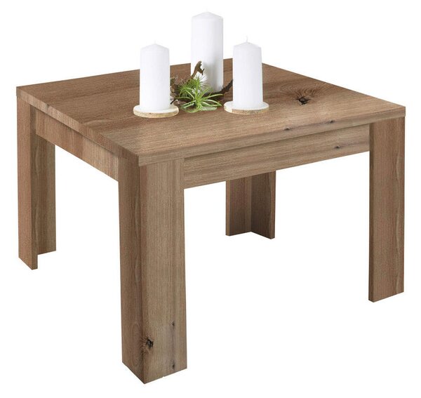 KLUBSKA MIZA, 50/46/50 cm barve hrasta