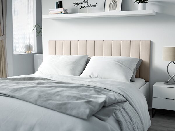 Oblazinjen stenski panel FRAME LINCOLN 15x60 cm Barva: Rjava
