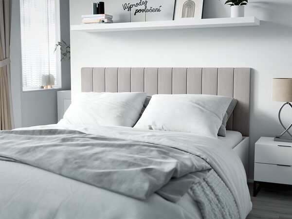 Oblazinjen stenski panel FRAME LINCOLN 15x60 cm Barva: Rjava
