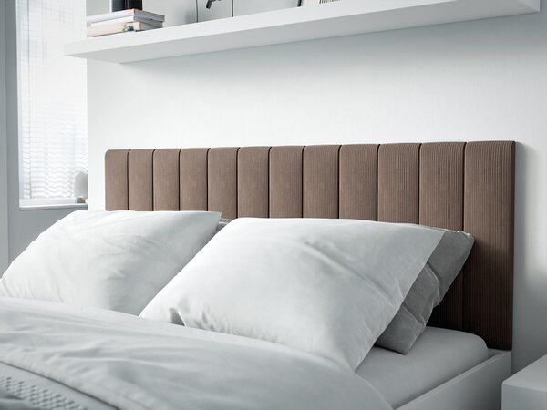 Oblazinjen stenski panel FRAME LINCOLN 15x60 cm Barva: Rjava