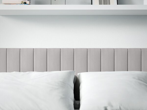 Oblazinjen stenski panel FRAME LINCOLN 15x60 cm Barva: Rjava