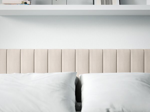 Oblazinjen stenski panel FRAME LINCOLN 15x60 cm Barva: Rjava