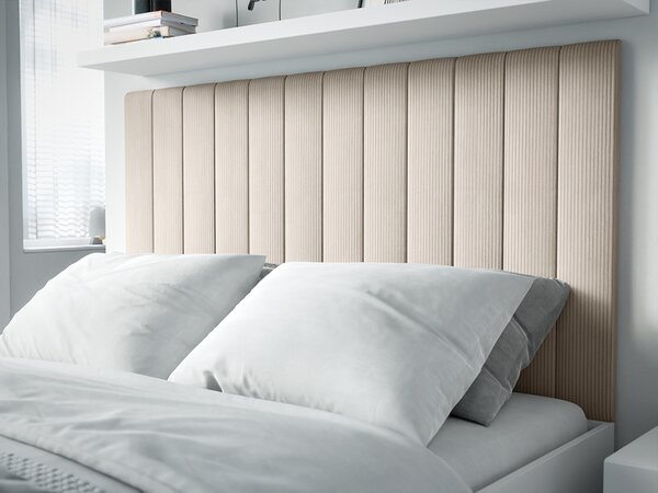 Oblazinjen stenski panel FRAME LINCOLN 15x90 cm Barva: Svetlo siva