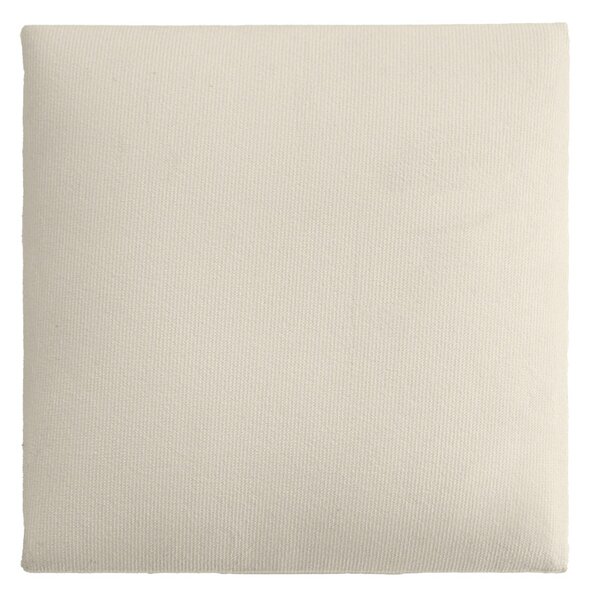 Oblazinjen stenski panel FRAME PAROS 30x30 cm Barva: Kremna