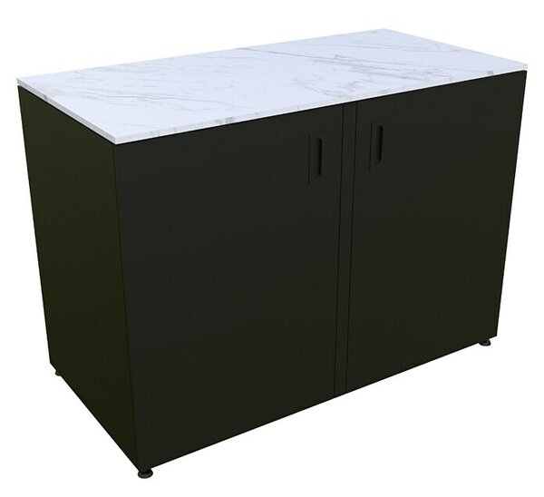 Modul za letno kuhinjo (Antracit, Do x Š x V: 126,8 x 63 x 92 cm)