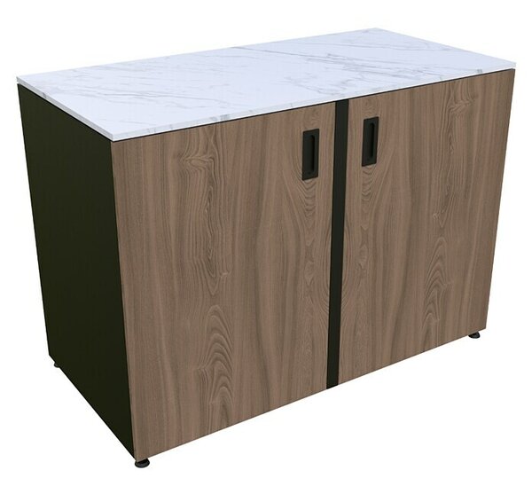 Modul za letno kuhinjo (Rjava, Do x Š x V: 126,8 x 63 x 92 cm)