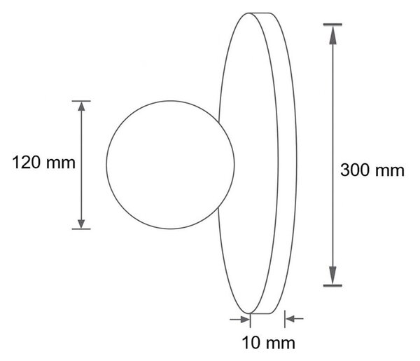 Bež lončena stropna svetilka s steklenim senčilom ø 12 cm Hilde – Opviq lights