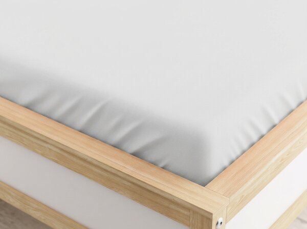 Napenjalna rjuha iz mikrovlaken srebrna 90 x 200 cm