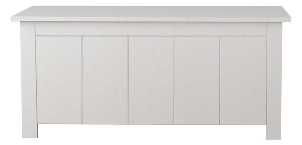 Bela skrinja iz masivnega bora 100x45 cm Bertram – Støraa