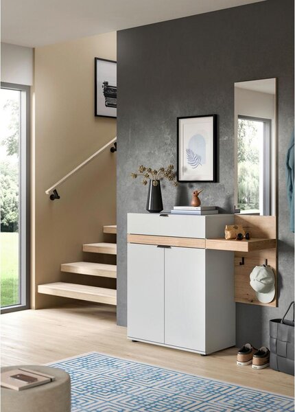 Livetastic Garderobni Panel Naro, Barva Hrasta