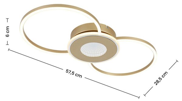 Mömax Stropna Led-svetilka Alexander