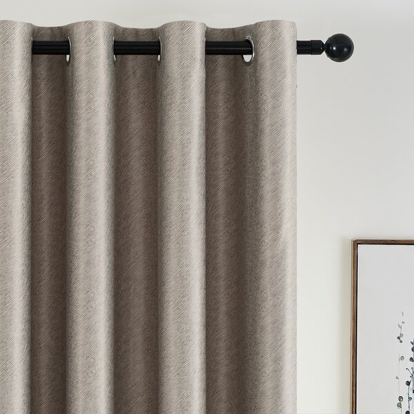 4Home Blackout zavesa Stripe beige , 150 x 250 cm