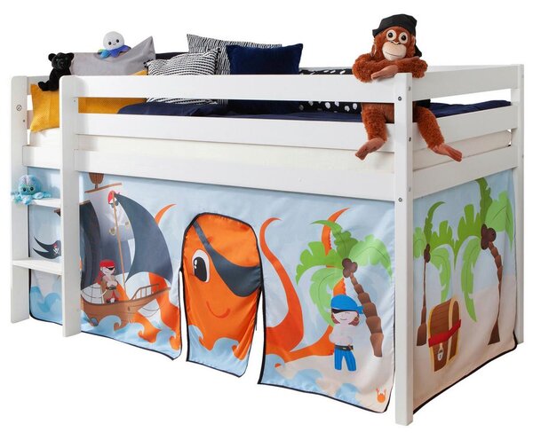 Livetastic Pograd Malte, Bela, Pravi Les, 90x200cm
