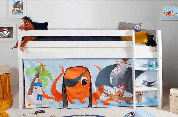 Livetastic Pograd Malte, Bela, Pravi Les, 90x200cm