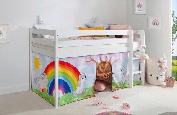 Livetastic Pograd Malte, Bela, Pravi Les, 90x200cm