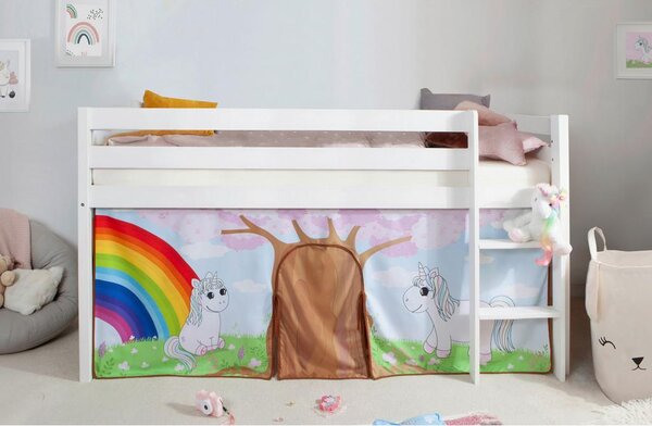 Livetastic Pograd Malte, Bela, Pravi Les, 90x200cm