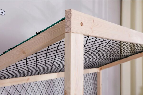 Livetastic Postelja Soccer, 90x200cm, 1x Letveno Dno, Brez Vzmetnice