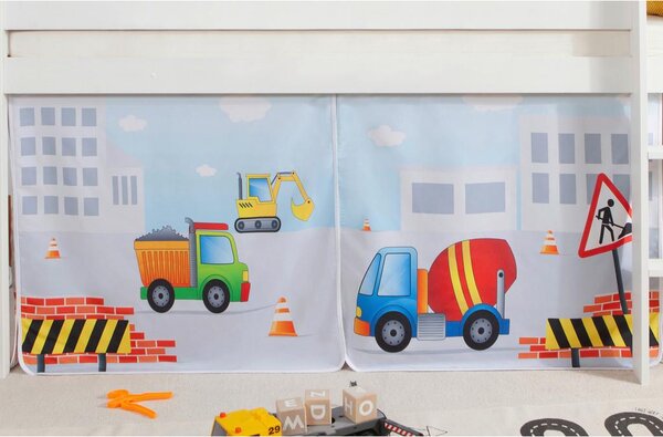 Livetastic Pograd Malte, Bela, Pravi Les, 90x200cm