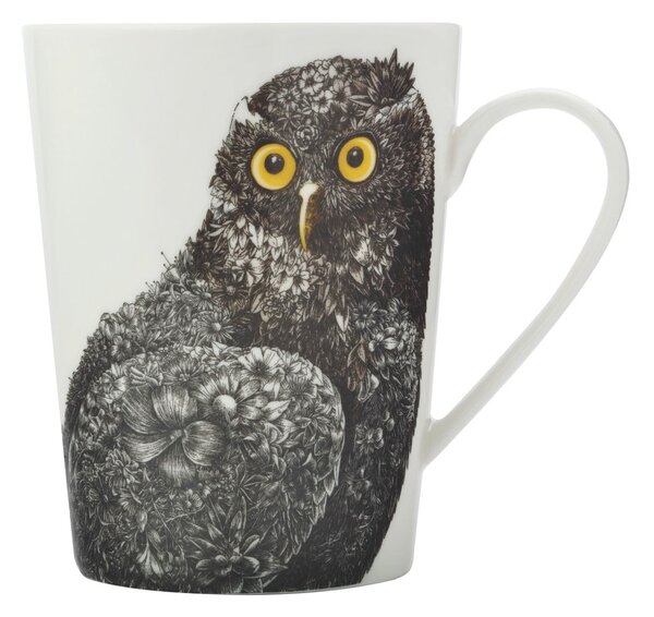 Bel porcelanast lonček Maxwell & Williams Marini Ferlazzo Owl, 450 ml