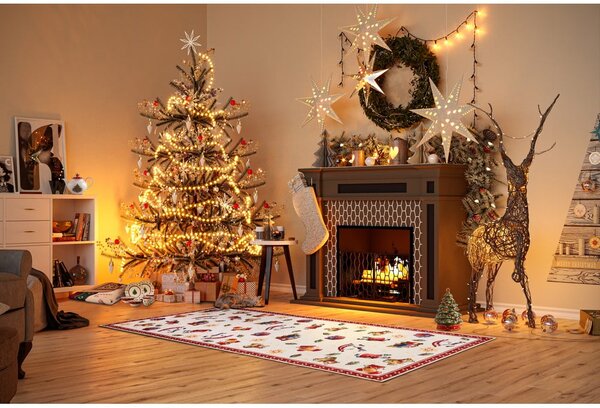 Rdeč tekač z božičnim motivom 80x200 cm Red Christmas – Villeroy&Boch