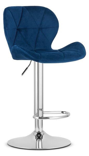 Barski stol WEST VELVET, moder