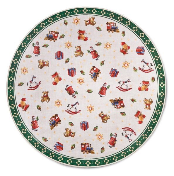 Zelena okrogla preproga z božičnim motivom ø 150 cm Green Christmas – Villeroy&Boch