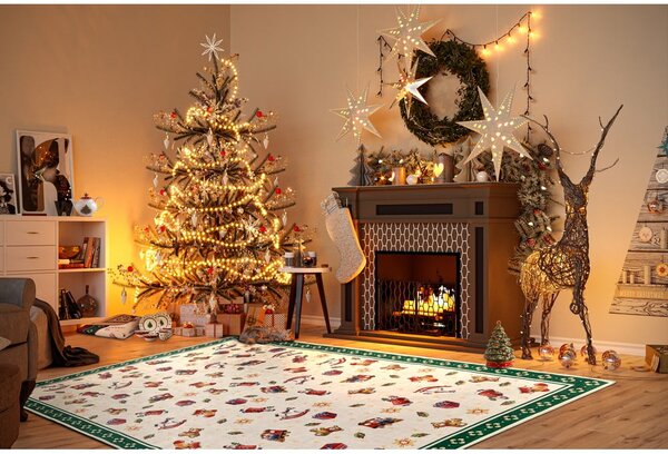 Zelena preproga z božičnim motivom 160x230 cm Green Christmas – Villeroy&Boch