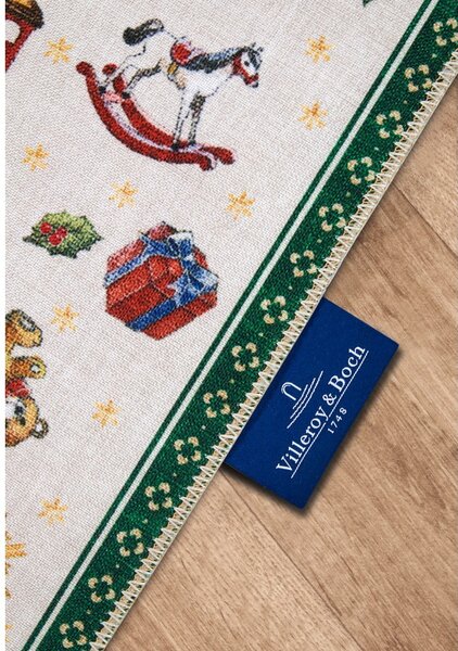 Zelena preproga z božičnim motivom 50x80 cm Green Christmas – Villeroy&Boch