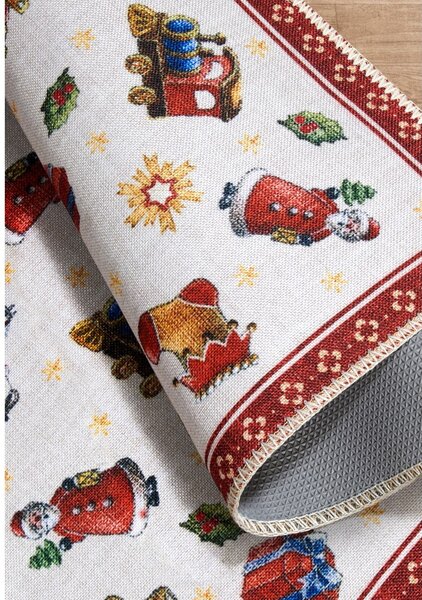 Rdeča preproga z božičnim motivom 50x80 cm Red Christmas – Villeroy&Boch