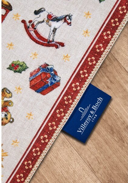 Rdeča preproga z božičnim motivom 50x80 cm Red Christmas – Villeroy&Boch