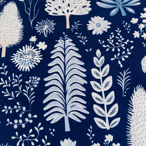 Posteljnina iz mikrovlaken INDIGO BLOOM modra Dimenzije posteljnine: 2 kom 70 x 90 cm | 200 x 220 cm
