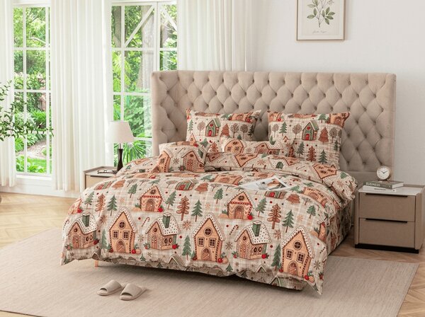 Posteljnina iz mikrovlaken GINGER HOME barvna Dimenzije posteljnine: 70 x 90 cm | 140 x 200 cm