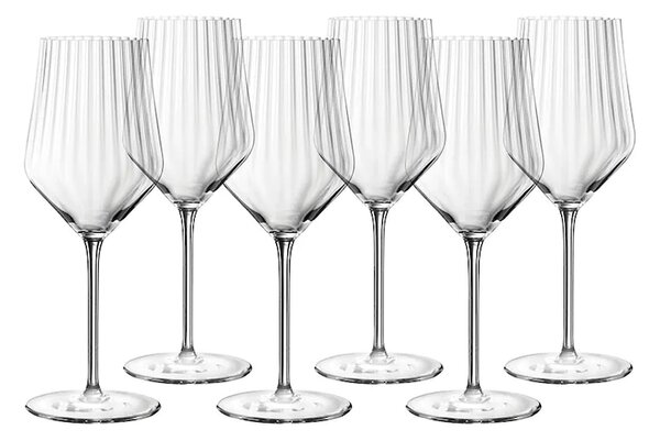 Nachtmann komplet kozarcev na peclju za vino iz kristalnega stekla 490 ml