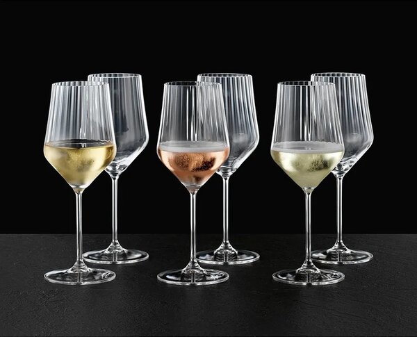 Nachtmann komplet kozarcev na peclju za vino iz kristalnega stekla 490 ml