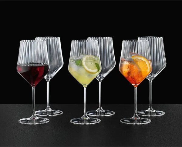 Nachtmann komplet kozarcev na peclju za vino iz kristalnega stekla 640 ml