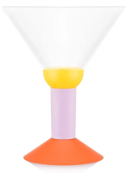 Bodum komplet kozarcev na peclju za koktajle iz barvanega stekla 0,2 l