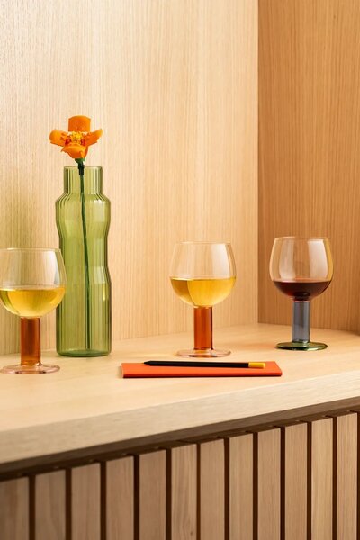 Bodum komplet kozarcev na peclju za vino iz stekla 0,3 l