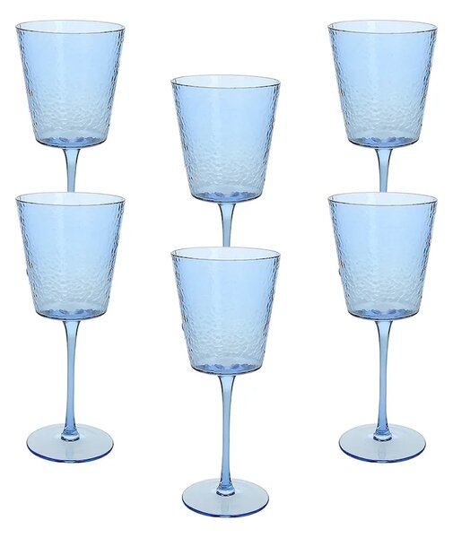 Tognana komplet kozarcev na peclju za vino iz stekla 370 ml