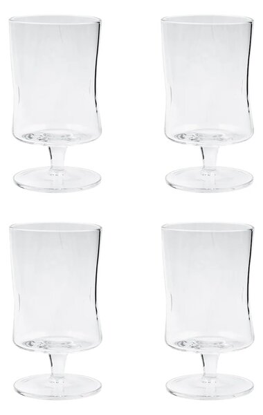 House Doctor komplet kozarcev na peclju za vino 7,3 x 7 x 13,2 cm