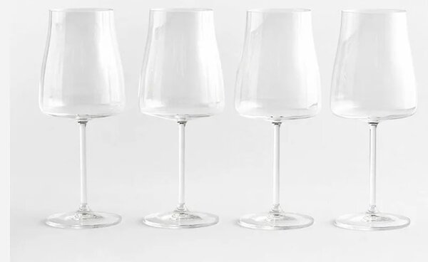 La Mania komplet kozarcev na peclju za vino iz kristalnega stekla 600 ml