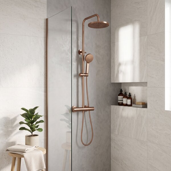 Komplet za prhanje Rea Parot Light Brush Copper